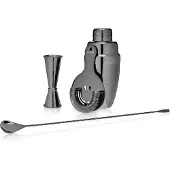 Viski - Mixologist Baarisetti 4 osaa Gunmetal