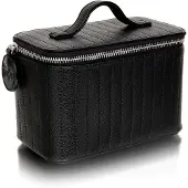 Rebecca Stella Carry-On Makeup Bag Jet Black