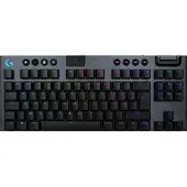 Logitech Pelaajateollisuus - Langaton - - G915 TKL X - AZERTY - Klikkaava kytkin - Musta