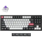 Keychron Q3 HE TKL RGB Hotswap ISO Näppäimistö [Nebula Linear] - Musta