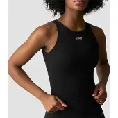 ICANIWILL Ignite Midi Tank Top Black