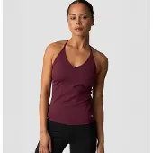 ICANIWILL Nimble Strappy Tank Top Dark Mahogany