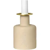 Solstickan - Kynttilänjalka 10x7 cm Beige