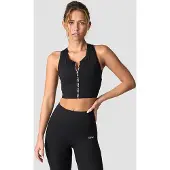 ICANIWILL Contrast Sports Bra Black