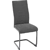 Black Red White Ruokailutuoli BRW Nicky, harmaa