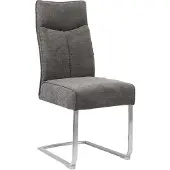 Black Red White Ruokapöydän tuoli BRW Buffy, harmaa