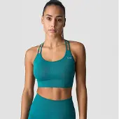 ICANIWILL Define Seamless Sports Bra Dusty Green
