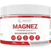 Wish Pharmaceutical Wish Magnesiumcitraattijauhe – 250 g