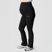 ICANIWILL Define Seamless Maternity Flare Tights Black