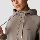 ICANIWILL Everyday Zip Hoodie Greige