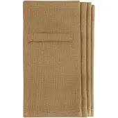THE ORGANIC COMPANY - Puuvillaservetti 20x20 cm 4 kpl Khaki