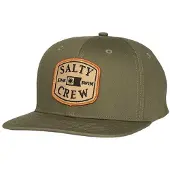 Salty Crew Capitals Snapback Lippis vihreä