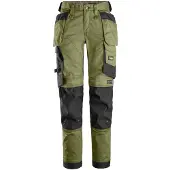 Snickers 6247 Allroundwork Stretch naisten riipputaskuhousut