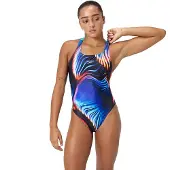 Speedo Sublimation Printed Leaderback Uimapuku