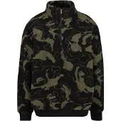 Urban Classics Pattern Fleece Oversized Takki