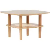 UMAGE , Comfort Circle Ruokapöytä jatkeella 132-202x132 Oak