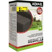 Aquael Fan 3 Plus Aquarium Filter Sponge 2 Units Kultainen