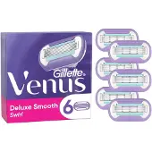 Gillette venus Deluxe Smooth Swirl Razor Blades 6 kpl