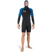 Mares 2nd Skin 1.5 Mm Pitkähihainen Shorty-märkäpuku