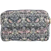 Bon Dep Pouch Small Mw Liberty Strawberry Thief Black
