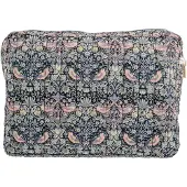 Bon Dep Pouch Big Mw Liberty Strawberry Thief Black