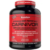 Musclemeds , Carnivor, Bioteollistettu Liha Proteiini Isolaatti, Hedelmäpuno, 3,67 lbs (1 669 g)