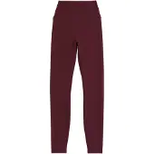 Aim'n Ribbed Performance Tights - Burgundy - XS