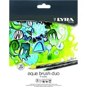 Lyra Aqua Brush Duo -merkkisetti 24 Väriä