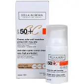 Bella aurora Tummentumia Ehkäisevä Sävytetty Voide Spf50+ 30ml