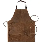Scandinavian Home - Vintage Esiliina Nahka/Ruskea