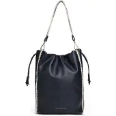 Tommy Hilfiger Olkalaukku 'SOFT SUMMER BUCKET' yönsininen / offwhite