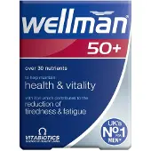 Vitabiotics - Wellman 50+ (30 tablettia)