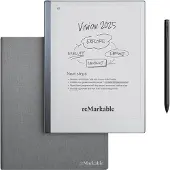 ReMarkable 2 Folio + Marker paketti (harmaa)