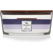 Woodwick Trilogy Evening Luxe tuoksukynttilä sisältää puusydämen (hearthwick) 453.6 g