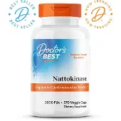 Doctors Best , Nattokinase, 2 000 FU, 270 Kasvikapselia