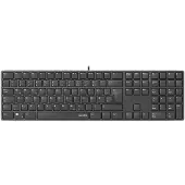 Speedlink - RIVA Slim Metal Scissor Keyboard, black - DE Layout