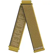 Coros APEX 2 nailonranneke keltainen 20 mm WAPX2-WB-YEL-N