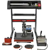 Monster Pixmax 5-in-1 lämpöpuristin ja vinyylileikkuri