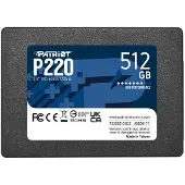 Patriot SSD - - P220 - 512 Gt - SATA III - 2,5' - 550 Mt/s