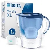 Brita Marella XL, Manuaalinen vesisuodatin, 3,5 L, Sininen (125295)