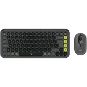 Logitech Bluetooth-näppäimistö ja hiiri - - Grafiitti - Mukava kirjoittaminen - Ohjelmoitavat näppäimet - Huomaamattomat napsautukset