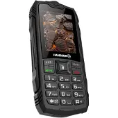 Hammer Kestävä matkapuhelin - - Rock 4G - Vesitiivis IP68 - Akun kapasiteetti 3000mAh - SOS-nappi