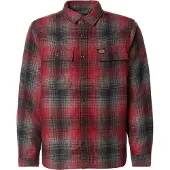 Superdry Wool Miller Overshirt - Red - XL