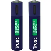 Trust 25585 - ladattavat AAA-paristot, 2 kpl.