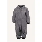 Lindberg Rocco Merino Vauvan Toppahaalari, Grey Melange, 74