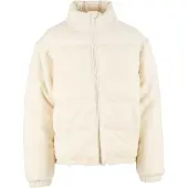 Urban Classics Fabric Mix Teddy Puffer Takki, S