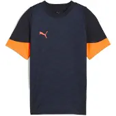 Puma Treenipaita IndividualCUP - Navy/Hehkuva punainen/Lämpöpalo Lapset, koko 140 cm