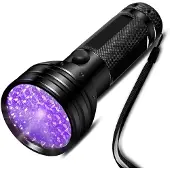 INF UV-taskulamppu 51 LED-valolla 395 nm vedenpitävä