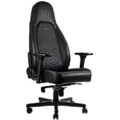 Noblechairs ICON PU-Leather - Musta / Sininen