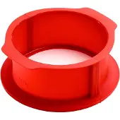 Lékué Charlotte irtopohjavuoka alustalla 18 cm, punainen